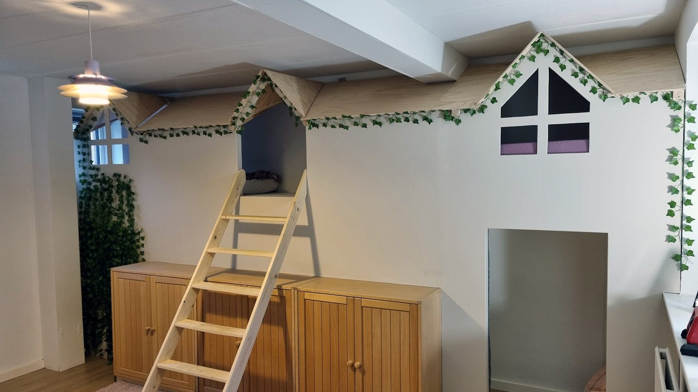 Fantasifuld seng til ungerne Fantasifuld seng til ungerne